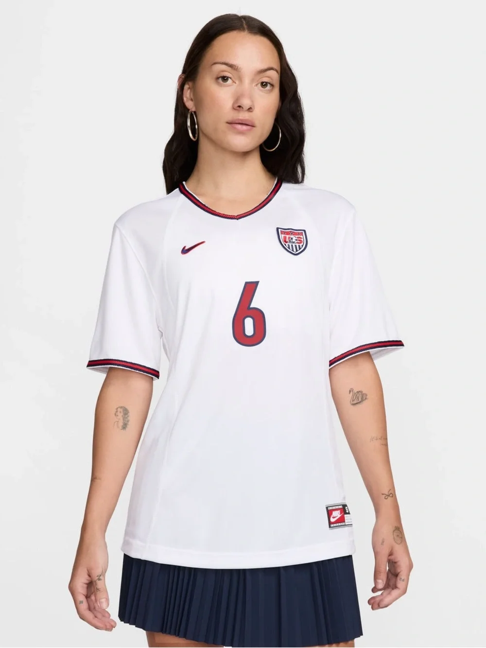 Nike USWNT 1999 Reissue Jersey Brandi Chastain 6 Women's Medium White NWT HF2884